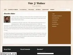 Sites similar to peterwallace.org
