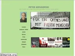 Sites similar to peterwensierski.info