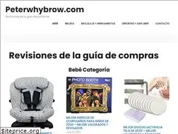 Sites similar to peterwhybrow.com