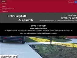 Sites similar to petesasphalt.com