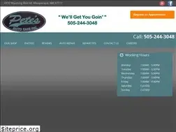 Sites similar to petesautocareinc.com