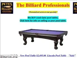 Sites similar to petesbilliards.com