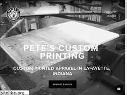 Sites similar to petescustomprinting.com