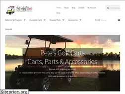 Sites similar to petesgolfcarts.com