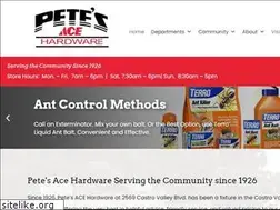 Sites similar to peteshardware.com