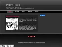 Sites similar to petespizzas.com