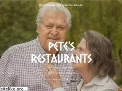 Sites similar to petesrestaurants.com