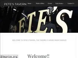 Sites similar to petestavern.com