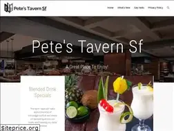 Sites similar to petestavernsf.com