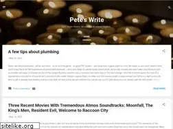 Sites similar to peteswrite.blogspot.com