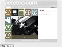 Sites similar to peteteo.com