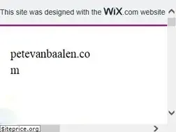 Sites similar to petevanbaalen.com
