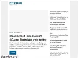 Sites similar to petewilcock.com