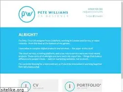Sites similar to petewilliams.info