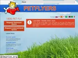 Sites similar to petflyers.com.au