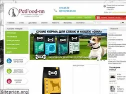 Sites similar to petfood-nn.ru
