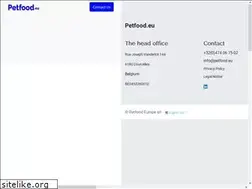 Sites similar to petfood.eu