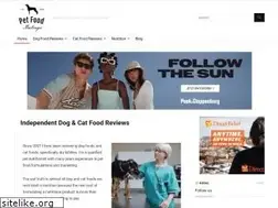 Sites similar to petfoodratings.org