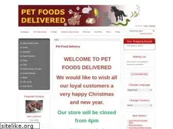 Sites similar to petfoodsdelivered.com.au