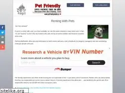 Sites similar to petfriendlyrentals.ca