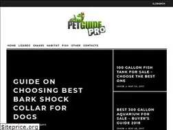 Sites similar to petguidepro.com