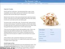 Sites similar to pethermitcrabs.org