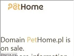 Sites similar to pethome.pl