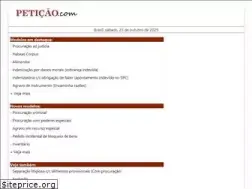 Sites similar to peticao.com