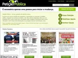 Sites similar to peticaopublica.com