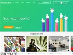 Sites similar to peticaopublica.org
