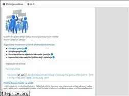 Sites similar to peticije.online