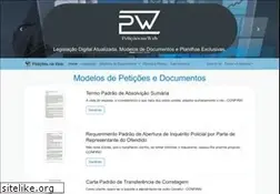 Sites similar to peticoesnaweb.com.br