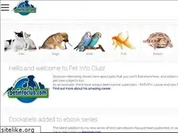 Sites similar to petinfoclub.com