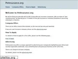 Sites similar to petinsurance.org