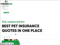 Sites similar to petinsurancefinder.com