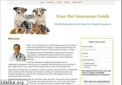 Sites similar to petinsuranceguideus.com