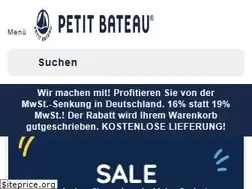 Sites similar to petit-bateau.de