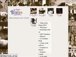 Sites similar to petitbistro.co.uk