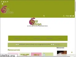 Sites similar to petitcitron.com