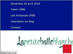 Sites similar to petiteballeblanche.com