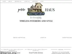 Sites similar to petitehaus.com