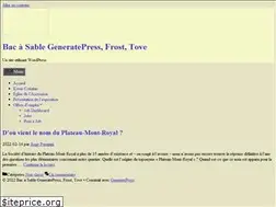 Sites similar to petitehistoireduplateau.ca