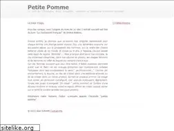 Sites similar to petitepomme.net