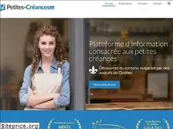 Sites similar to petites-creances.ca