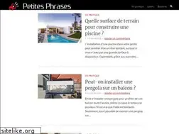 Sites similar to petites-phrases.com