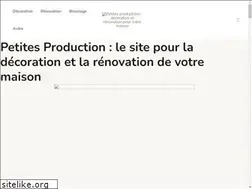 Sites similar to petites-productions.com