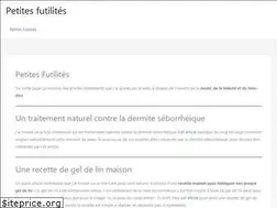 Sites similar to petitesfutilites.com
