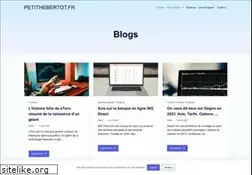 Sites similar to petithebertot.fr