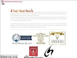 Sites similar to petithotelbali.com