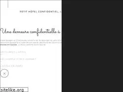 Sites similar to petithotelconfidentiel.com